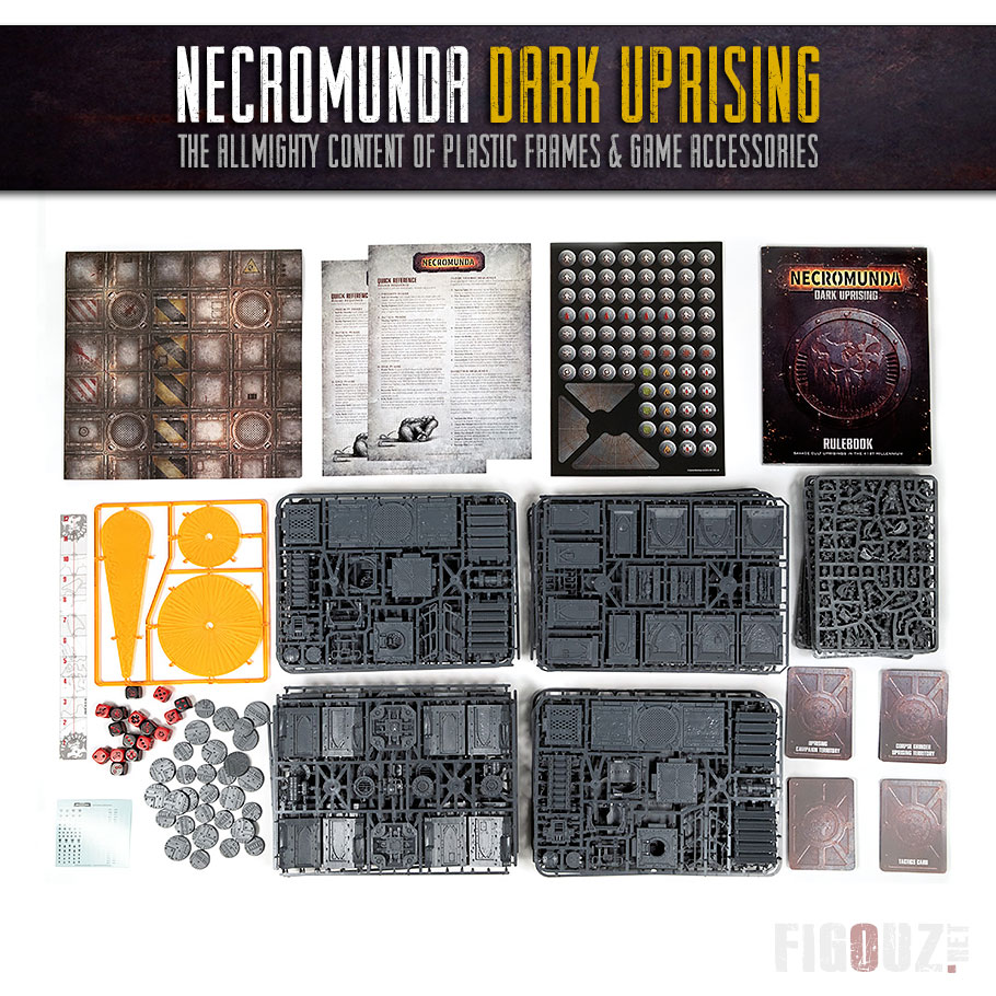 Le contenu incroyable de l'énorme boîte Necromunda Dark Uprising !