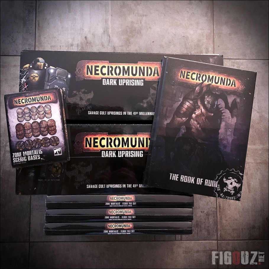 Ma GROSSE commande Necromunda Dark Uprising !