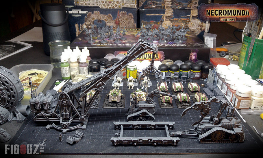 Décors Sector Mechanicus Galvanic Servohaulers