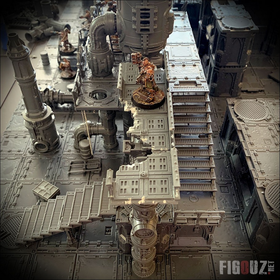 Necromunda Zone Mortalis - Réalisation d'une seconde passerelle