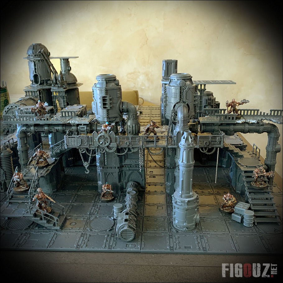 Necromunda Zone Mortalis - Réalisation d'une seconde passerelle