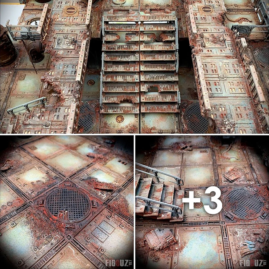 Necromunda Zone Mortalis - Gravats, débris et Weathering !