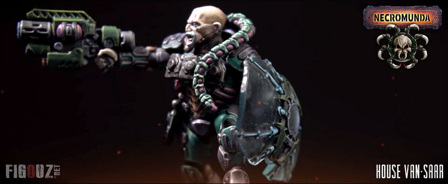 House Van Saar : Les nouvelles figurines du Gang pour Necromunda 2017 !