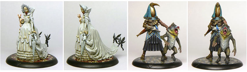 Lady Usher & Yateem - Nouvelles figurines Smog 1888 pour le Culte - Eté 2011