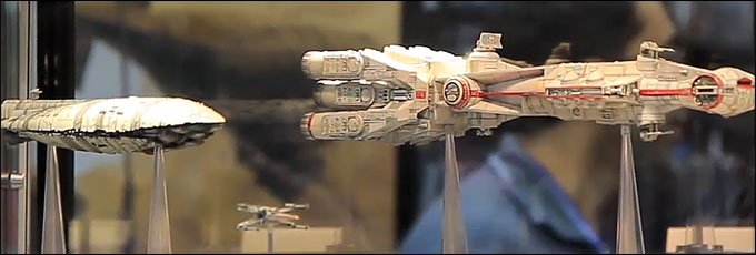 Transport Rebel GR-75 et Corvette Corellienne Tantive IV pour X-Wing Miniatures