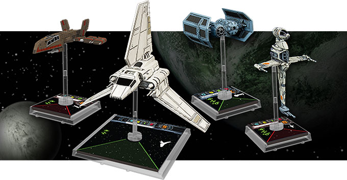 Les vaisseaux de la vague 3 pour Star Wars X-Wing !