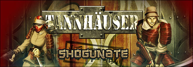 Le Shogunate - Nouvelle faction pour le jeu de plateau avec figurines Tannhäuser !