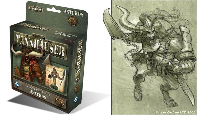 Tannhauser - Le Single Pack d'Asteros le Minautore pour l'extension Deadalus !