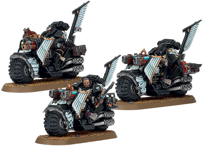 Chevaliers Noirs de la Ravenwing - Nouveauté 2013 pour Warhammer 40 000