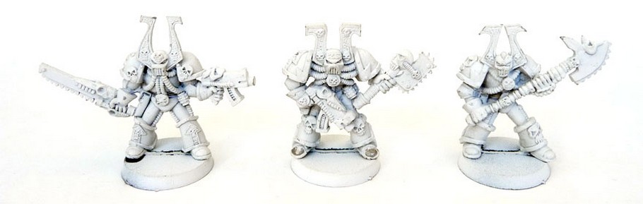 World Eaters -  Figurines Berzerkers de  Khorne ÜBER Vintage !