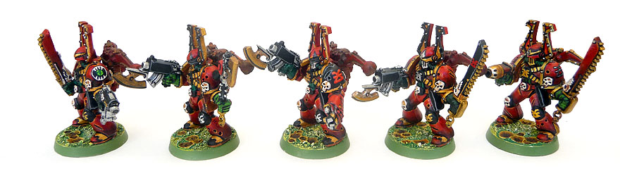 Boite de 5 figurines Warhammer 40.000 Escouade de terminator