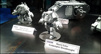 The Horus Heresy par Forge World - Dedicated Legions Contemptor Dreadnought - Les photos du Games Day UK 2012 !