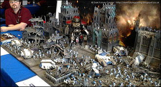 The Horus Heresy par Forge World - Diorama de la Bataille d'Istvaan III - Photos du Games Day UK 2012 !