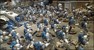 The Horus Heresy par Forge World - Diorama de la Bataille d'Istvaan III - Photos du Games Day UK 2012 !