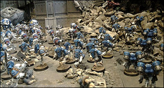 The Horus Heresy par Forge World - Diorama de la Bataille d'Istvaan III - Photos du Games Day UK 2012 !