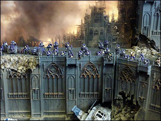 The Horus Heresy par Forge World - Diorama de la Bataille d'Istvaan III - Photos du Games Day UK 2012 !