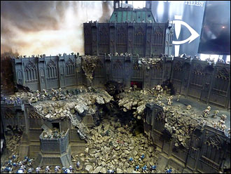 The Horus Heresy par Forge World - Diorama de la Bataille d'Istvaan III - Photos du Games Day UK 2012 !