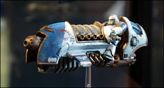 The Horus Heresy par Forge World - Scimitar Pattern Space Marine Legion Jetbike - Les photos du Games Day UK 2012 !