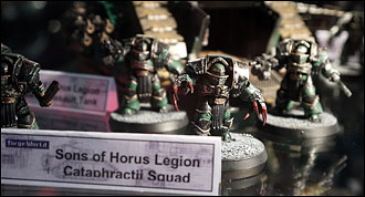 The Horus Heresy par Forge World - Sons Of Horus Legion - Les photos du Games Day UK 2012 !