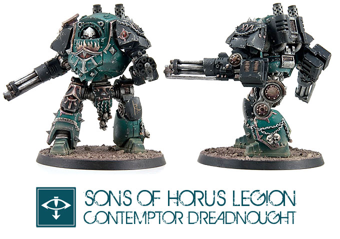 SONS OF HORUS CONTEMPTOR DREADNOUGHT - Horus Heresy