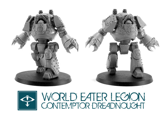 World Eater Legion Contemptor Dreadnought - Horus Heresy