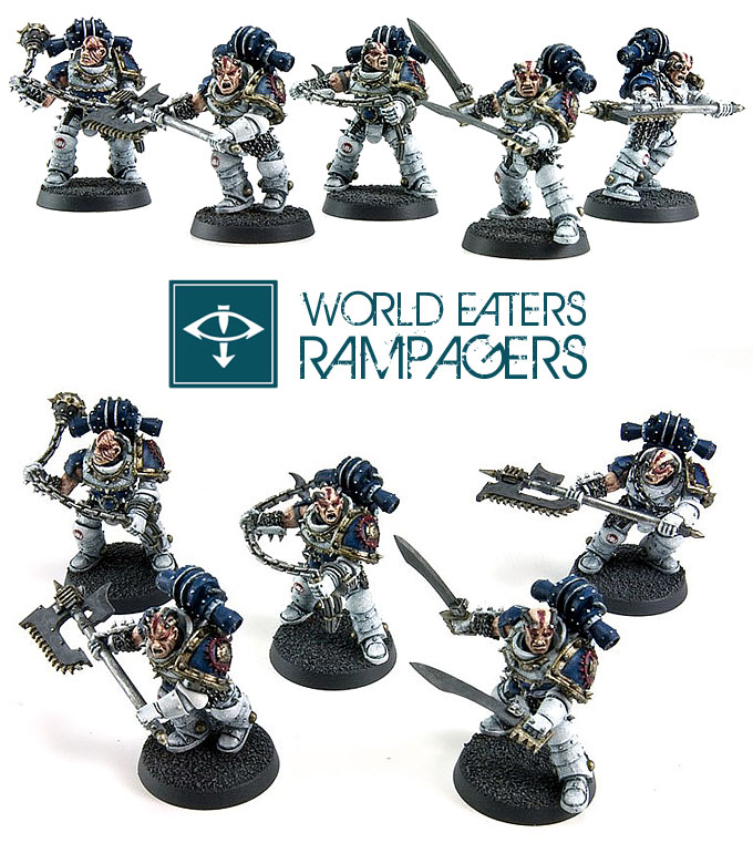 World Eaters Legion Rampagers - Horus Heresy