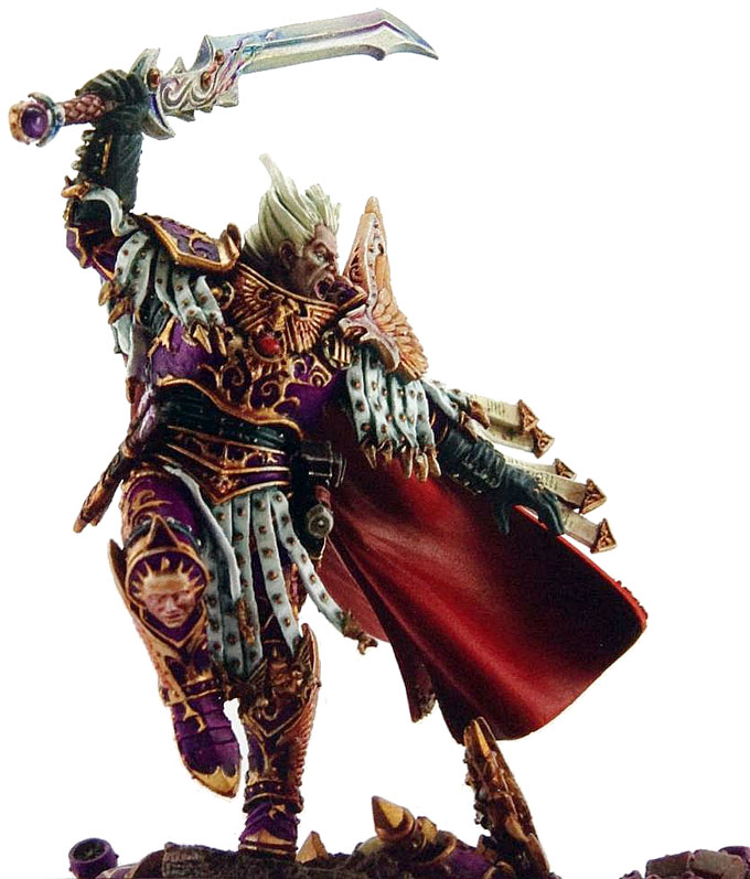 Fulgrim ! La magnifique figurine du primarque de la légion des Emperor's Children !