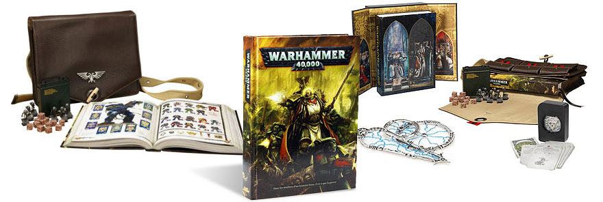 Warhammer 40 000 V6 - Les éditions du livre de règles