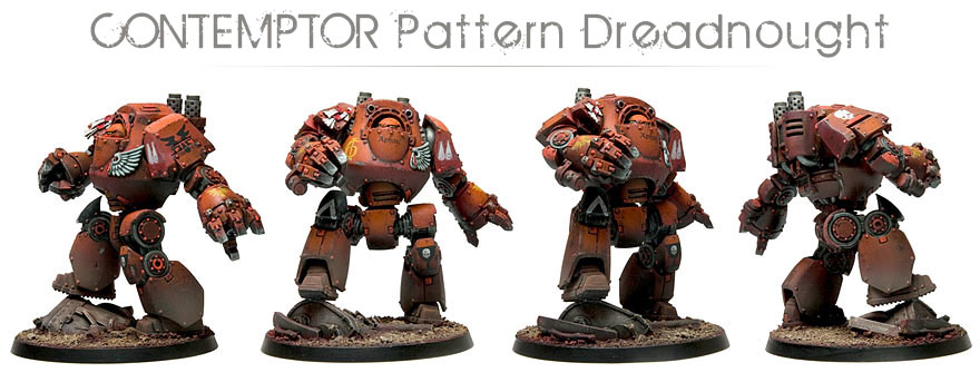 Le Dreadnought Contemptor Pattern par Forgeworld !