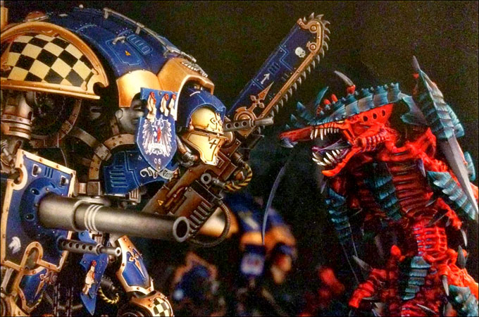 Imperial Knight Paladin pour Warhammer 40 000 !