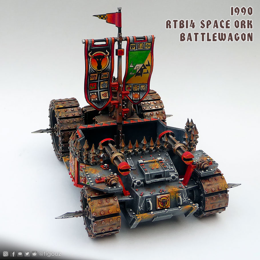 Ork Battle Wagon plastique de 1990 !