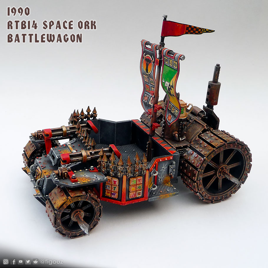 Ork Battle Wagon plastique de 1990 !