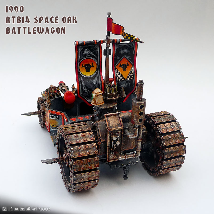 Ork Battle Wagon plastique de 1990 !