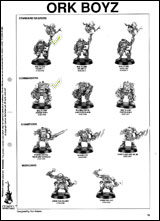 Orks Warhammer 40K Vintages de 1991