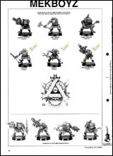 Orks Warhammer 40K Vintages de 1991