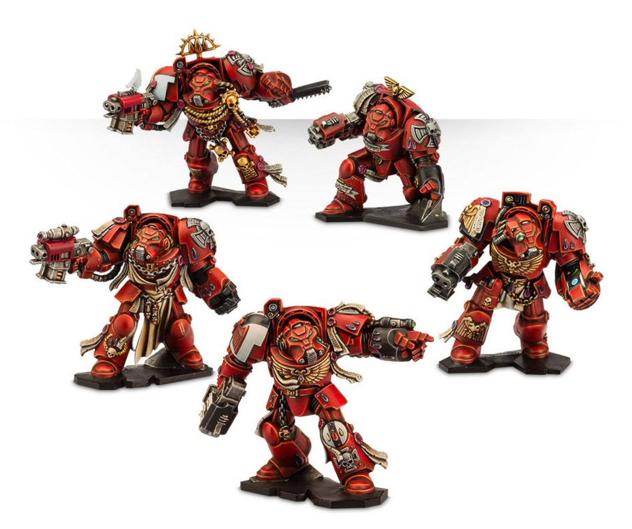 Space Hulk 2014 - Les figurines de Terminators Blood Angels !