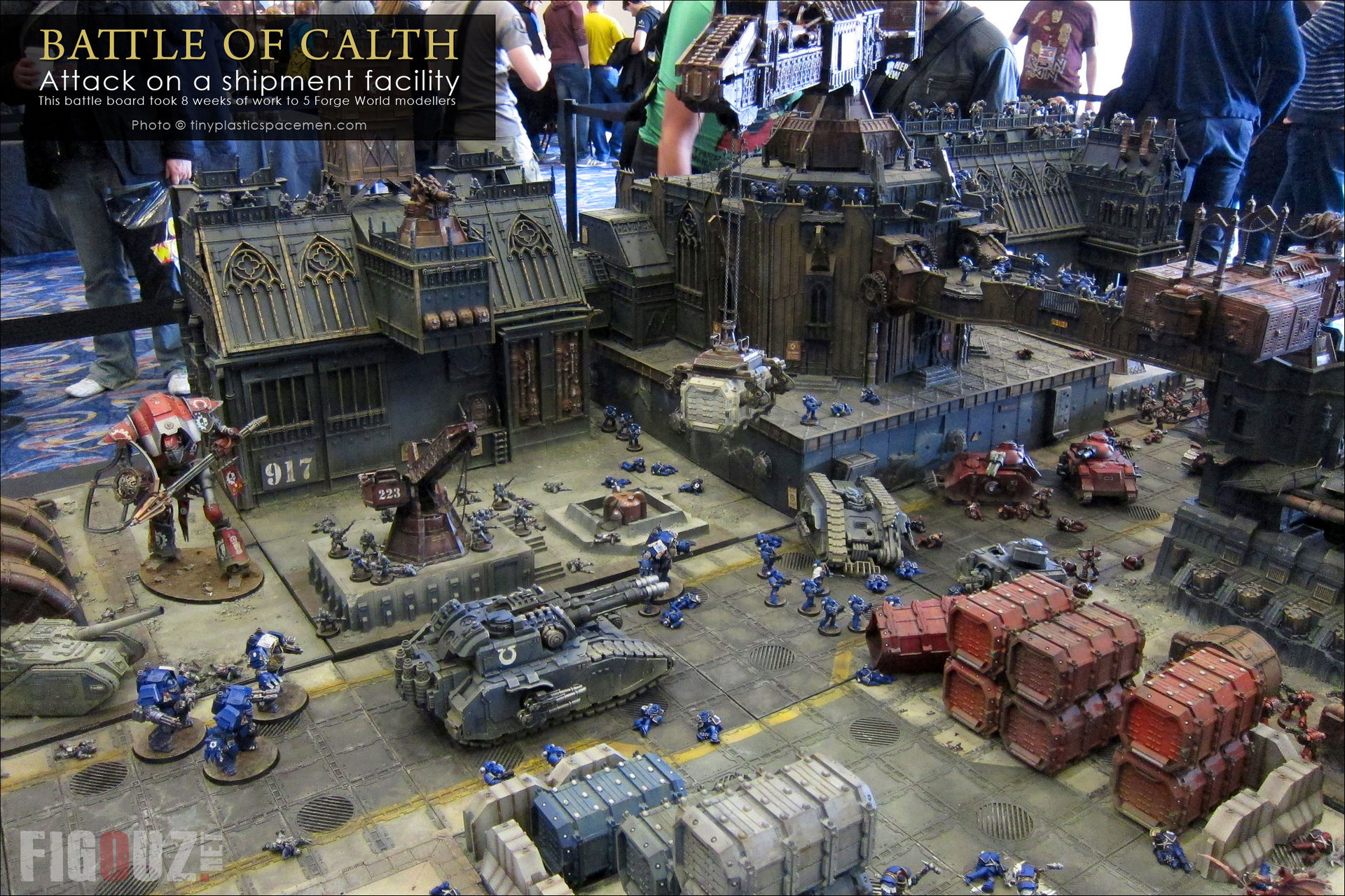 La bataille de CFM-20 : défi de peinture Warhammer 40k - L'atelier des  artistes - Le forum de Colorfulminis