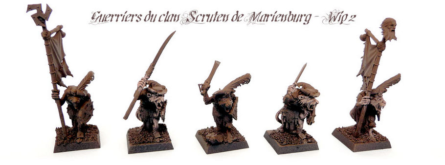 Conversion des Guerriers Skaven du clan Scruten de Marienburg - WIP