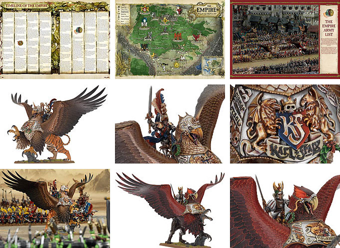 La grande galerie des nouveautés Empire 2012 pour Warhammer Battle