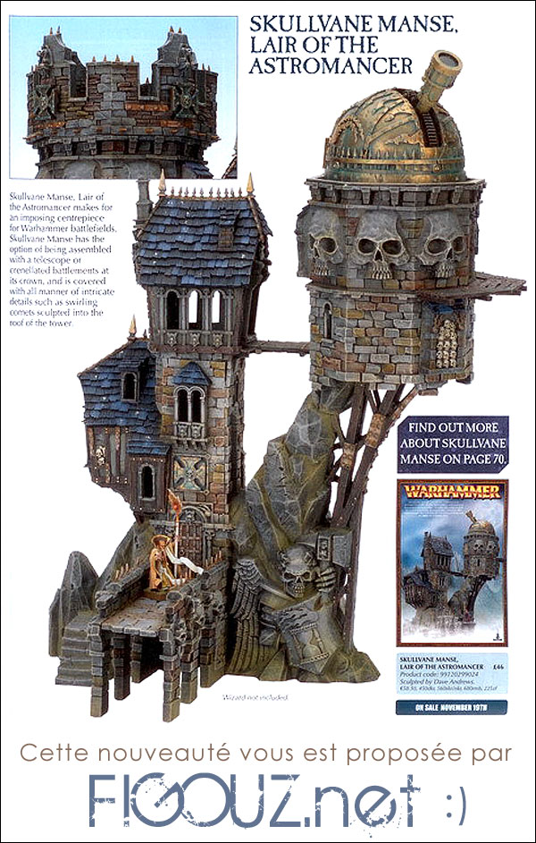 Skullvane Manse - Nouveau décor pour Warhammer Fantasy Battle !