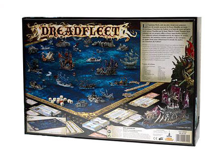 Dreadfleet - Boîte du jeu - Dos