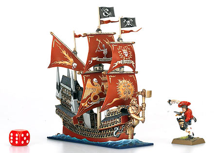 Dreadfleet - Echelle de taille