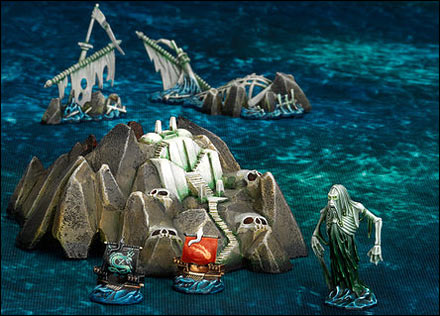 Dreadfleet - Iles & cimetierre marin