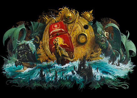 Dreadfleet - Illustration par Alex Boyd