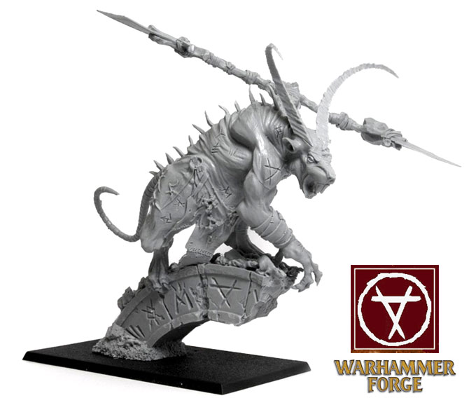 Skaven Exalted Vermin Lord - Kit résine Warhammer Forge par Mark Bedford