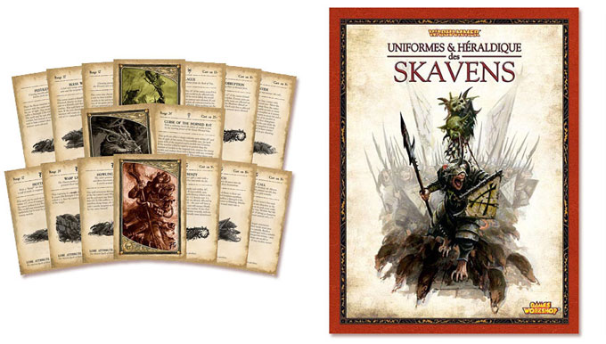 Livre Skavens & cartes de magie