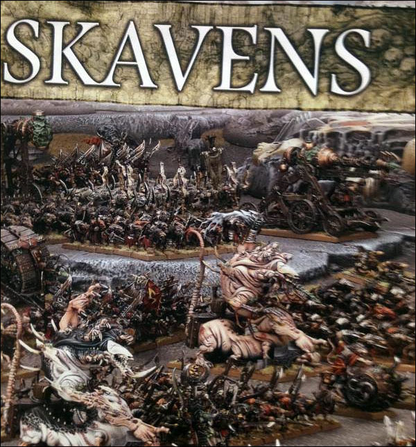 Les nouveautés Skavens 2011 en photo !