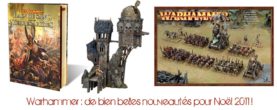 Les nouveautés Warhammer de Noël 2011