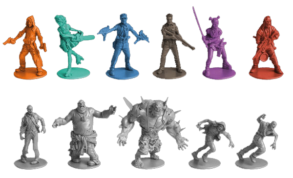 Zombicide - Les figurines