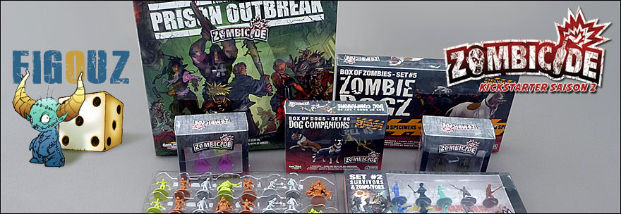 Zombicide Saison 2 - Le matos qu'il est beau !